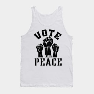 Vote for Peace Tank Top